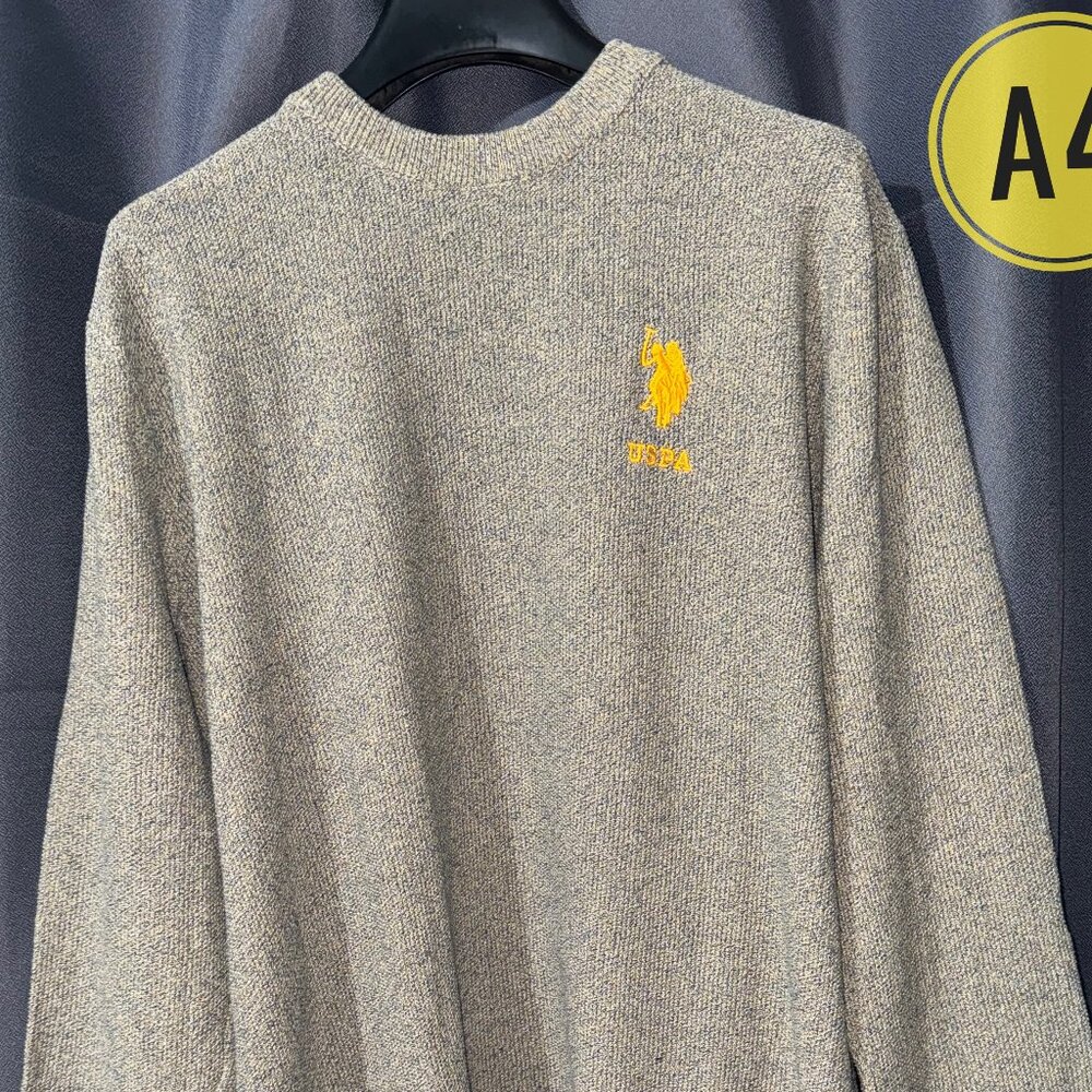 USPA Sweater Men's Pull Over Old Money Cloth Vintage Sweatshirt New Without Tags